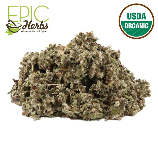 Coltsfoot Leaf Cut & Sifted, Certified Organic - 1 lb