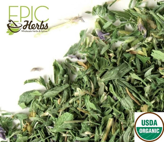 Alfalfa Leaf Cut & Sifted, Certified Organic - 1 lb