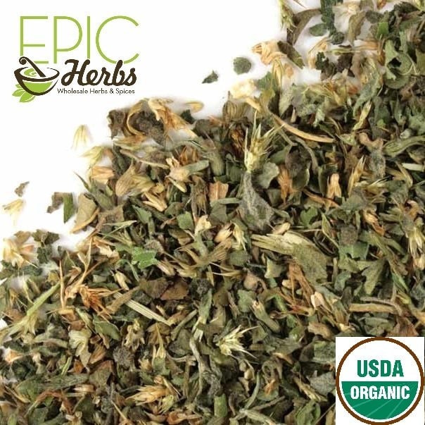 Catnip Leaf Cut & Sifted, Certified Organic - 1 lb