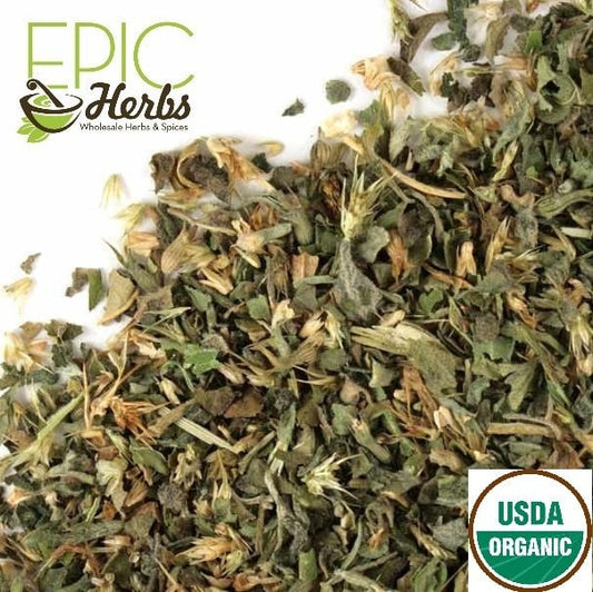 Catnip Leaf Cut & Sifted, Certified Organic - 1 lb