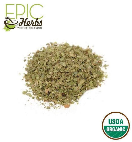 Oregano Leaf Cut & Sifted, Certified Organic -  1 lb