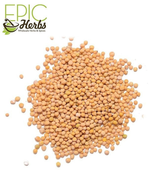 Mustard Seed Whole, Yellow - 1 lb