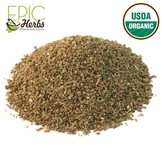 Celery Seed Whole, Certified Organic - 1 lb