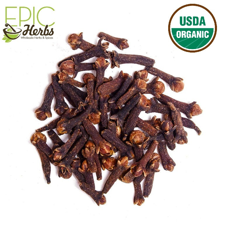 Cloves Whole, Certified Organic - 1 lb
