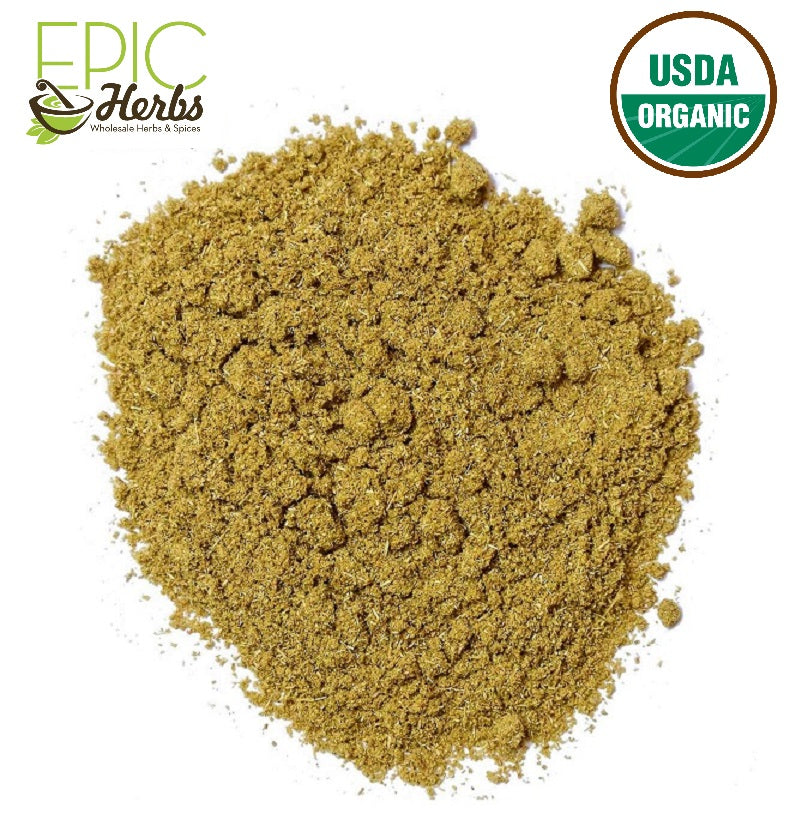 Fennel Seed Powder, Certified Organic - 1 lb