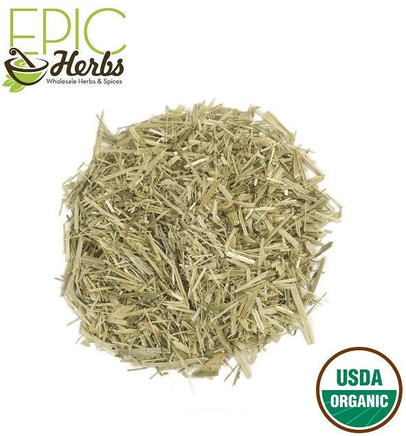 Oat Straw Green Cut & Sifted, Certified Organic - 1 lb